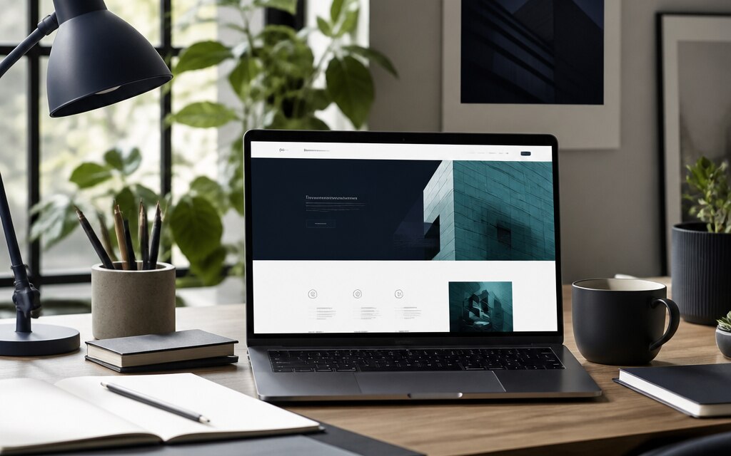 Website planning illustration